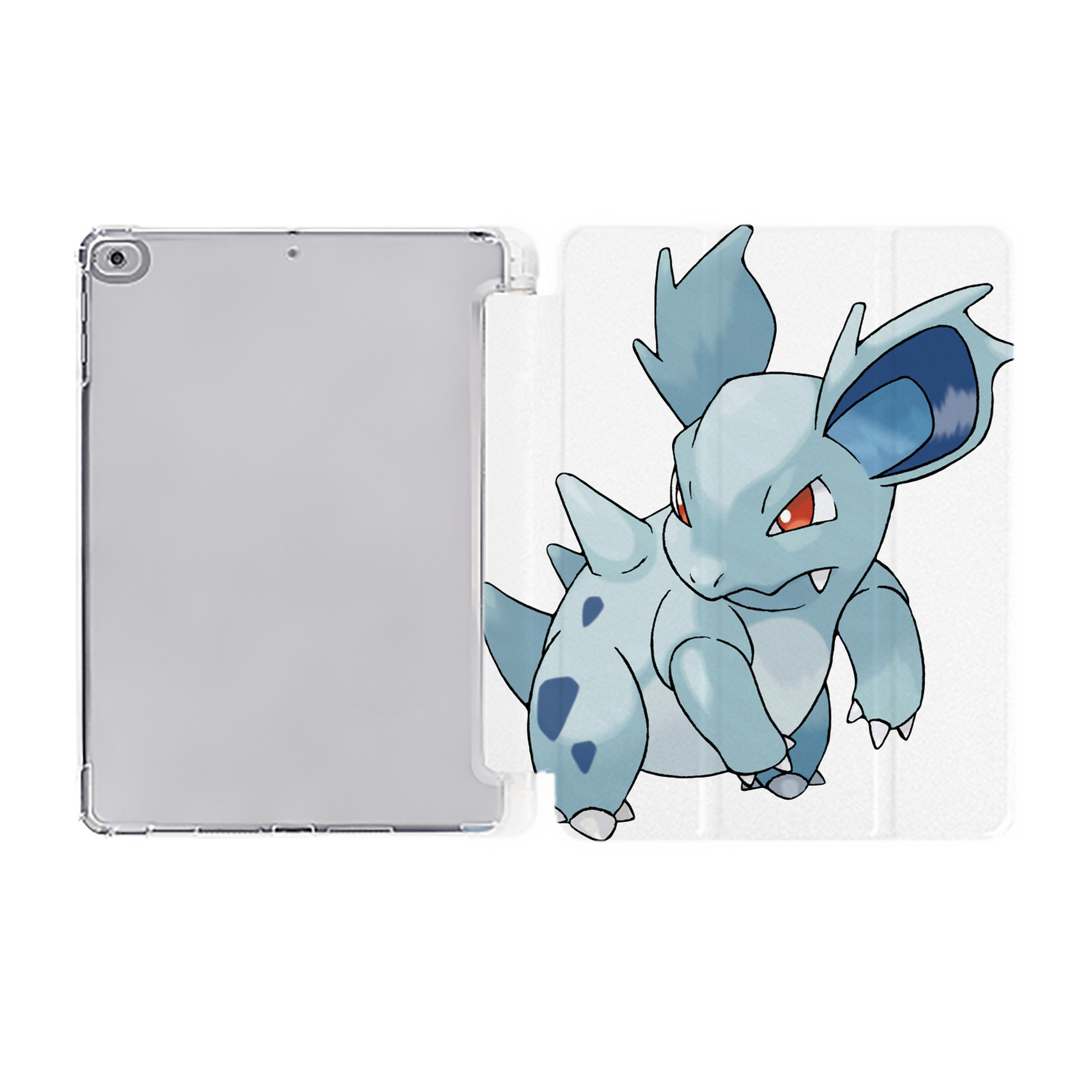 （画像用） ポケットモンスター Pokémon IPad ケース ペン収納付き 三つ折りスタンド PUレザー×シリコン 対応機種9.5/10.5/10.9インチ